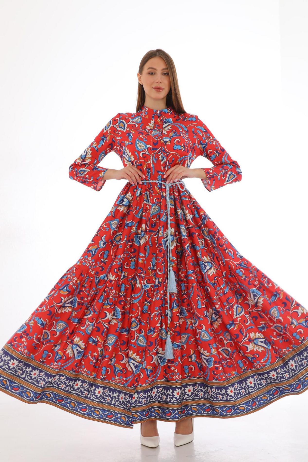 Osmanlı desen elbise